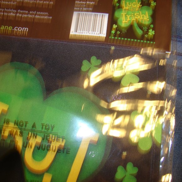 "G-71" St Patrice Garden Flag - Picture 3 of 3